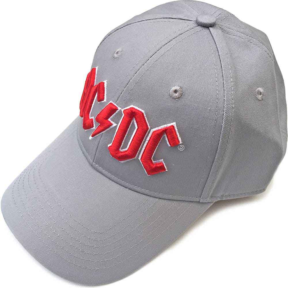 AC/DC Red Logo Grey