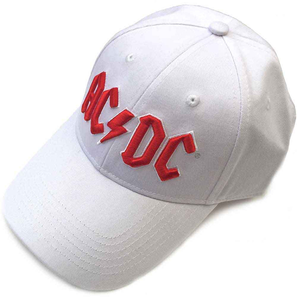 AC/DC Red Logo White