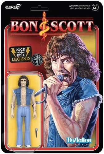 AC/DC Super7 - Bon Scott - Reaction - Bon Scott (Collectible, Figure, Action Figure)