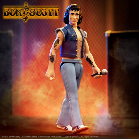 AC/DC Super7 - Bon Scott - Reaction - Bon Scott (Collectible, Figure, Action Figure)