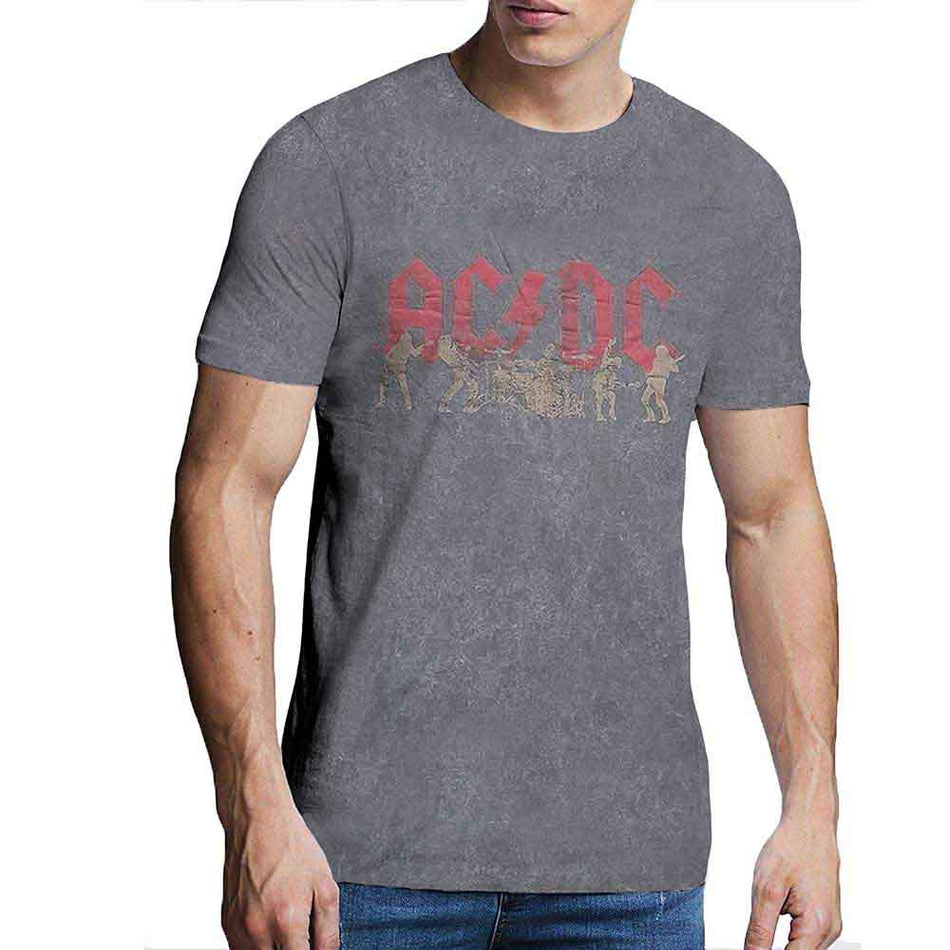 AC/DC Vintage Silhouettes Grey