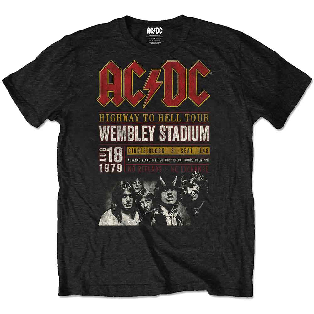 AC/DC Wembley '79 Black