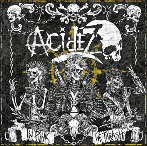 Acidez In Punk We Thrash - Record Album - Vinyl LP