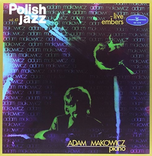 Adam Makowicz Live Embers (Polish Jazz) - Record Album - Vinyl LP