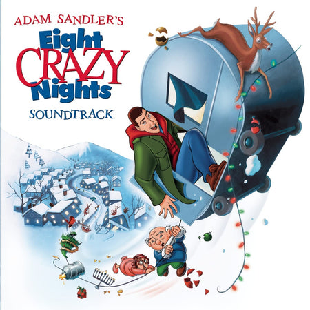 Adam Sandler Eight Crazy Nights (Original Motion Picture Soundtrack) (Limited Edition, "Blue-In-Whitey" Colored Vinyl)