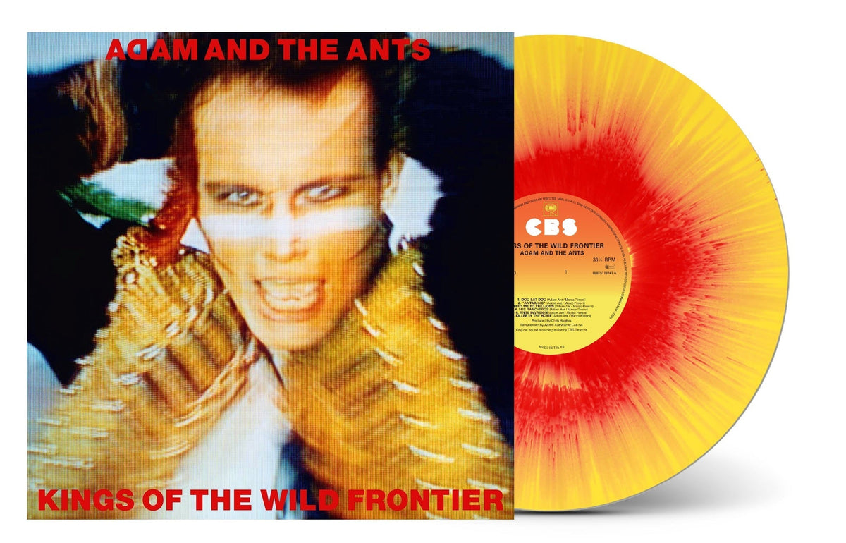 Adam & The Ants Kings Of The Wild Frontier (Indie Exclusive) [Sunburst Splatter Vinyl]