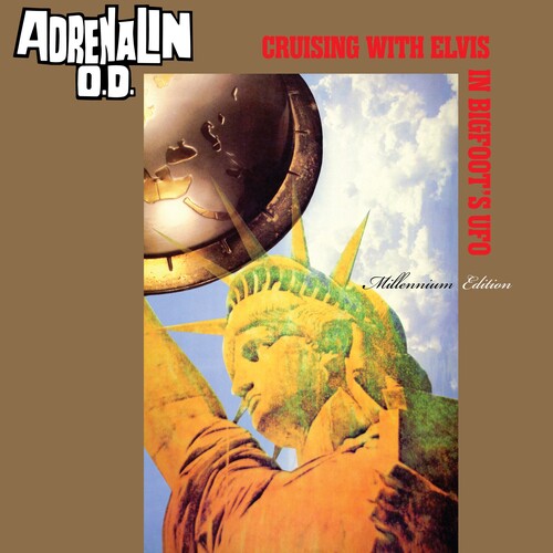 Adrenalin O.D. Cruising with Elvis in Bigfoot's U.F.O. - Record Album - Vinyl LP