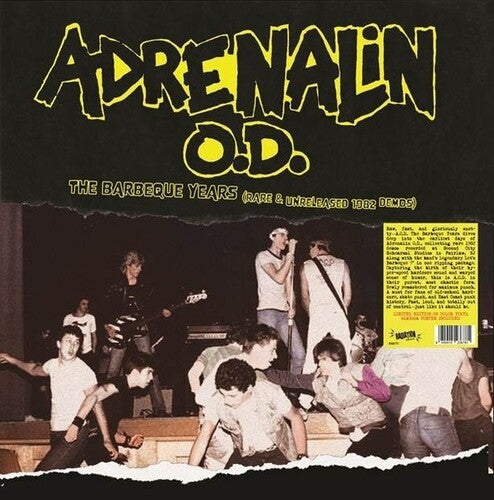 Adrenalin Od The Barbeque Years (Rare And Unreleased 1982 Demos) - Record Album - Vinyl LP