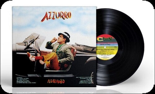 Adriano Celentano Azzurro / Una Carezza In Un Pugno - Record Album - Vinyl LP