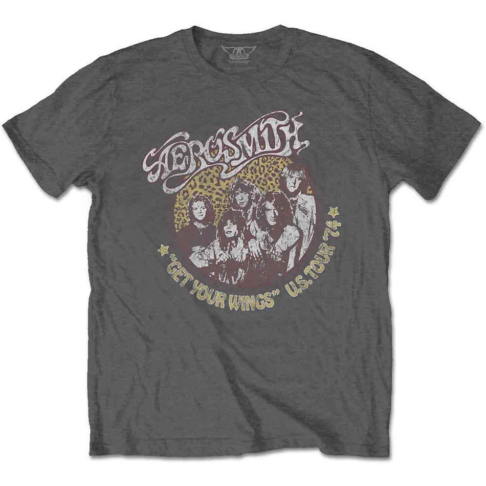 Aerosmith Cheetah Print Grey