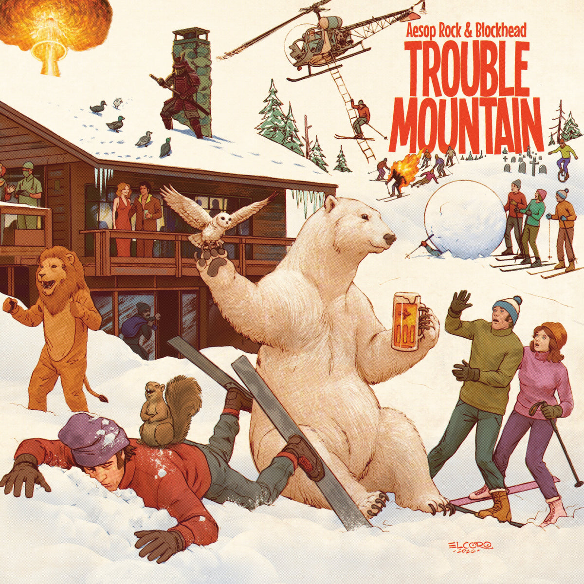 Aesop Rock & Blockhead Trouble Mountain [Explicit Content] (2 Lp's)