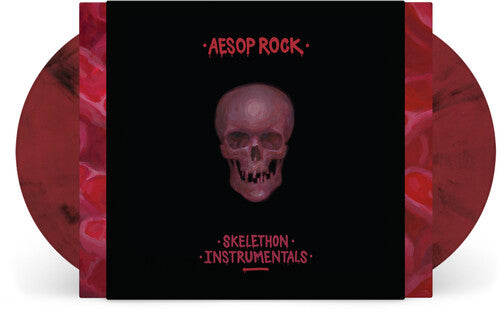 Aesop Rock Skelethon (instrumental Version) Maroon/black - Double Record Album - Vinyl LP