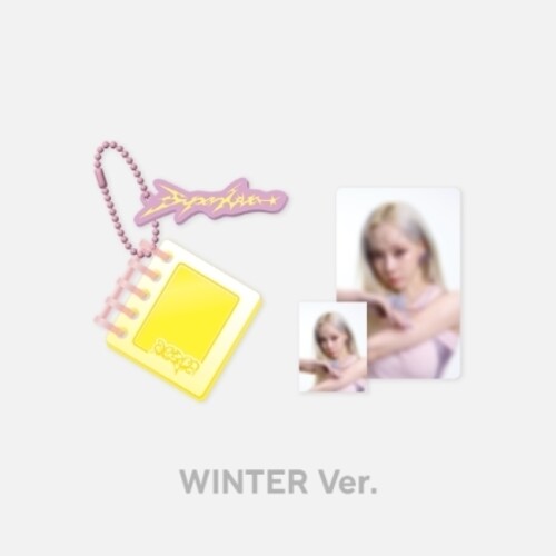 aespa Acrylic Id Photo Holder_Armageddon [Winter] - CD Album