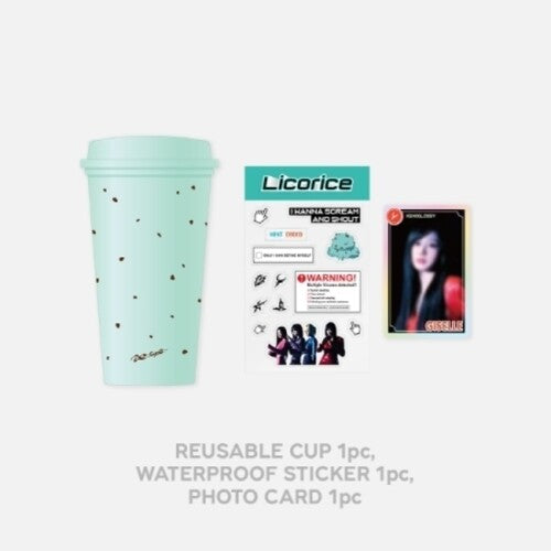 aespa Karina_Reusable Cup Set_Armageddon [Giselle] - CD Album