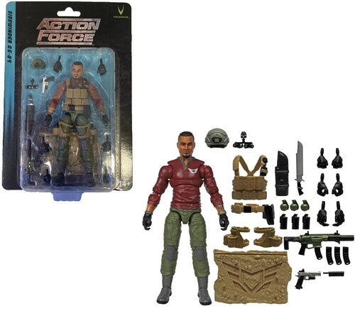 Af S5 Sidewinder Action Force - Series 5 - Sidewinder Action Figure - Collectible Figure