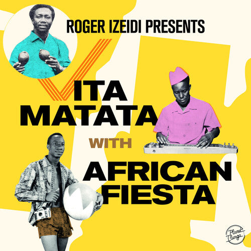 African Fiesta Roger Izeidi Presents Vita Matata with African Fiesta - Double Record Album - Vinyl LP