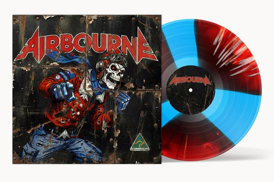Airbourne Airbourne (Indie Exclusive, Blue, Red, White Splatter Colored Vinyl)