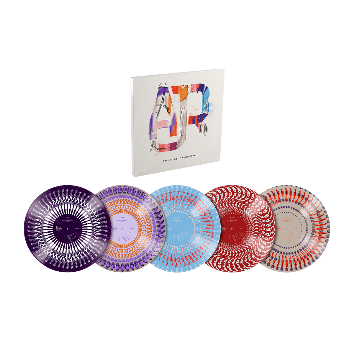 Ajr This Is My Imagination (Limited) [Zoetrope Vinyl] [5LP Box Set]