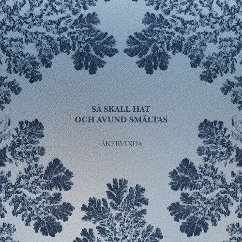 Akervinda Sa Skall Hat Och Avund Smaltas - Record Album - Vinyl LP