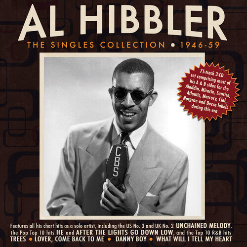 Al Hibbler The Singles Collection 1946-59 - 3-Disc CD Album