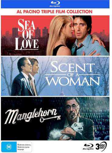 Al Pacino: Triple Film Collection Al Pacino: Triple Film Collection (Sea of Love / Scent of a Woman / Manglehorn) - 3-Disc Blu-Ray Set