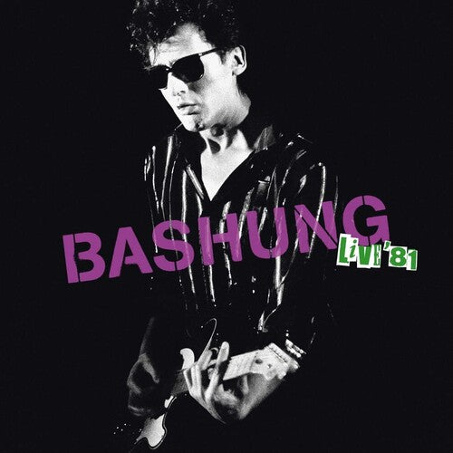 Alain Bashung Live 81 - Double Record Album - Vinyl LP
