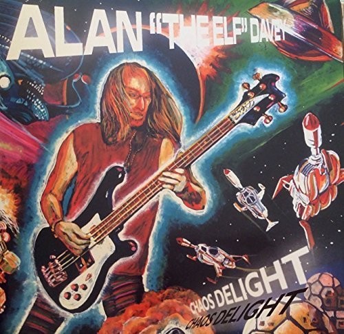 Alan Davey Chaos Delight - Record Album - Vinyl LP