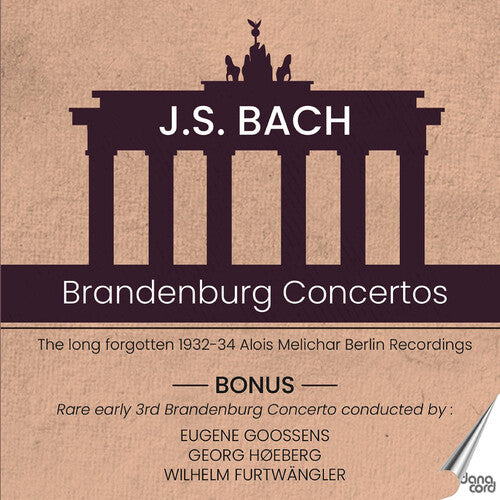 Albert Harzer J.S. Bach: Brandenburg Concertos - 2-Disc CD Album