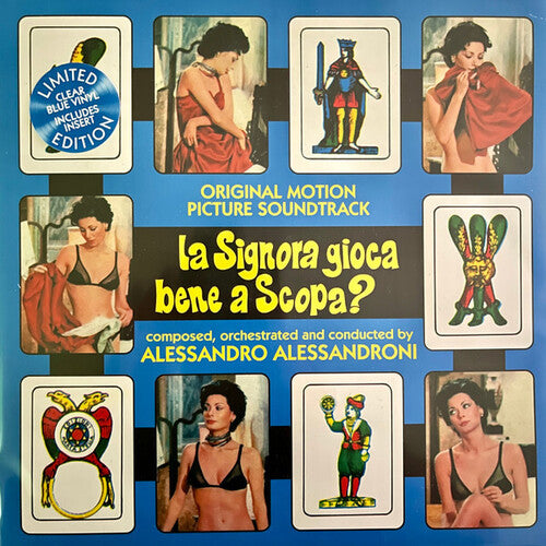 ALESSANDRO ALESSANDRONI La Signora Gioca Bene A Scopa - Record Album - Vinyl LP
