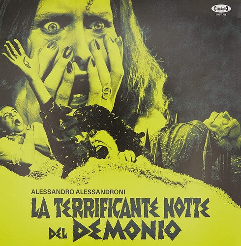 ALESSANDRO ALESSANDRONI La Terrificante Notte Del Demonio (Devil's Nightmare) - Record Album - Vinyl LP