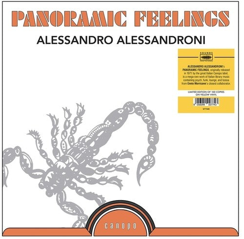 ALESSANDRO ALESSANDRONI Panoramic Feelings - Record Album - Vinyl LP