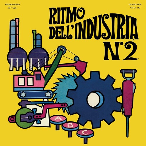 ALESSANDRO ALESSANDRONI Ritmo Dell'Industria N. 2 - Record Album - Vinyl LP