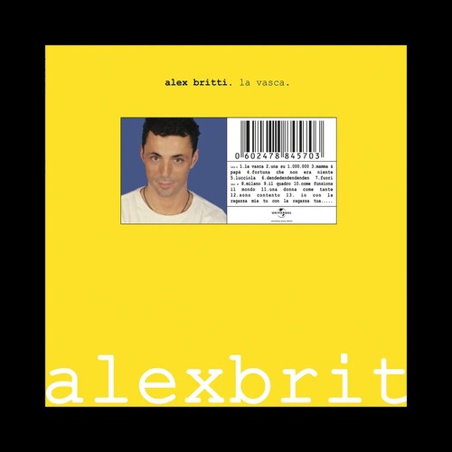 Alex Britti La Vasca - Record Album - Vinyl LP