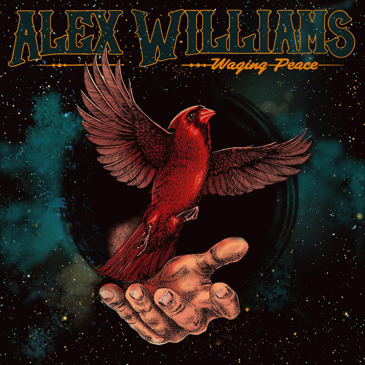 Alex Williams Waging Peace (RED VINYL)