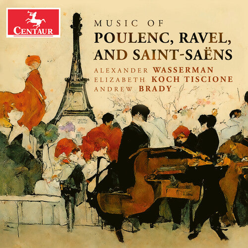 Alexander Wasserman Music of Poulenc Ravel and Saint-Saens - CD Album