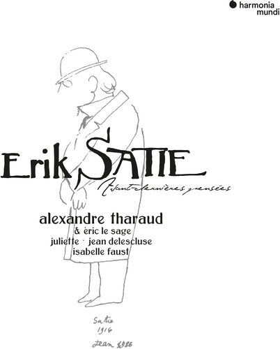 Alexandre Tharaud Satie: Avant-dernieres Pensees - Record Album - Vinyl LP