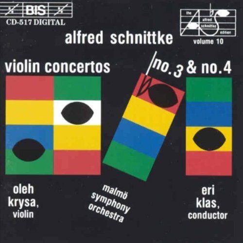 Alfred Schnittke Violin Concertos 3 & 4 - CD Album