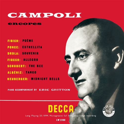 Alfredo Campoli Encores Vol. 1 & 2 - Record Album - Vinyl LP