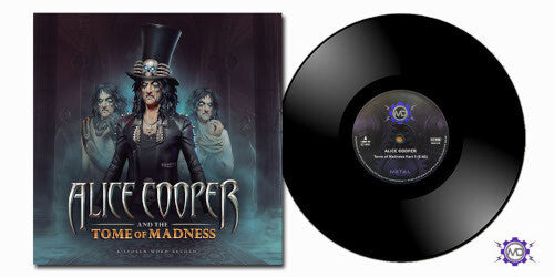 Alice Cooper And The Tome Of Madness - Record Album - Vinyl LP