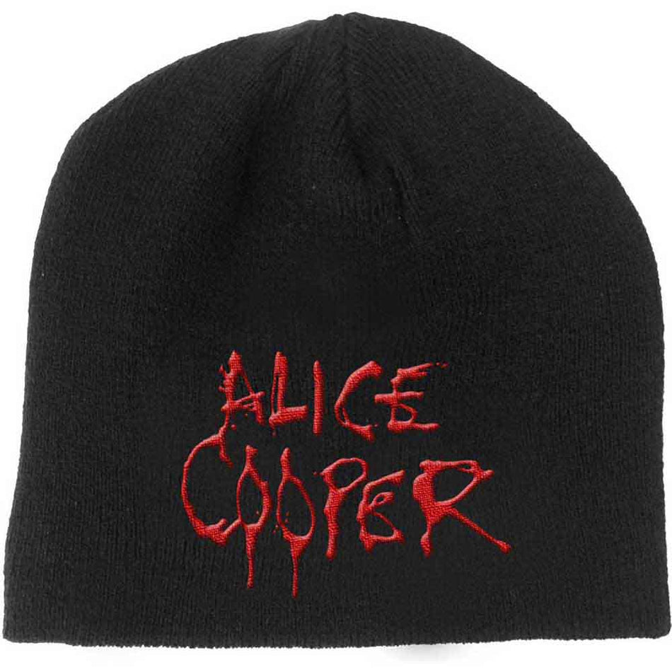 Alice Cooper Dripping Logo Black