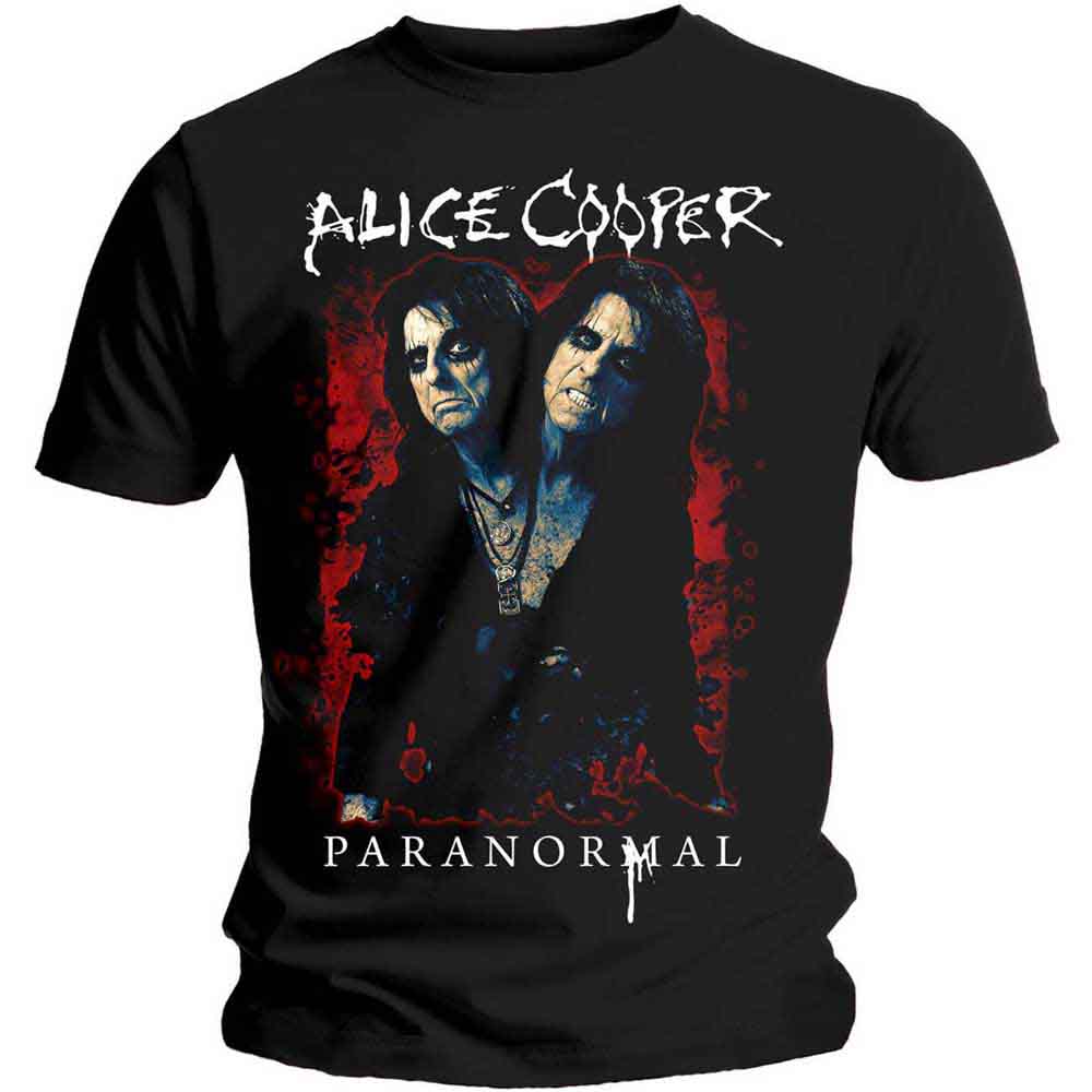 Alice Cooper Paranormal Splatter Black