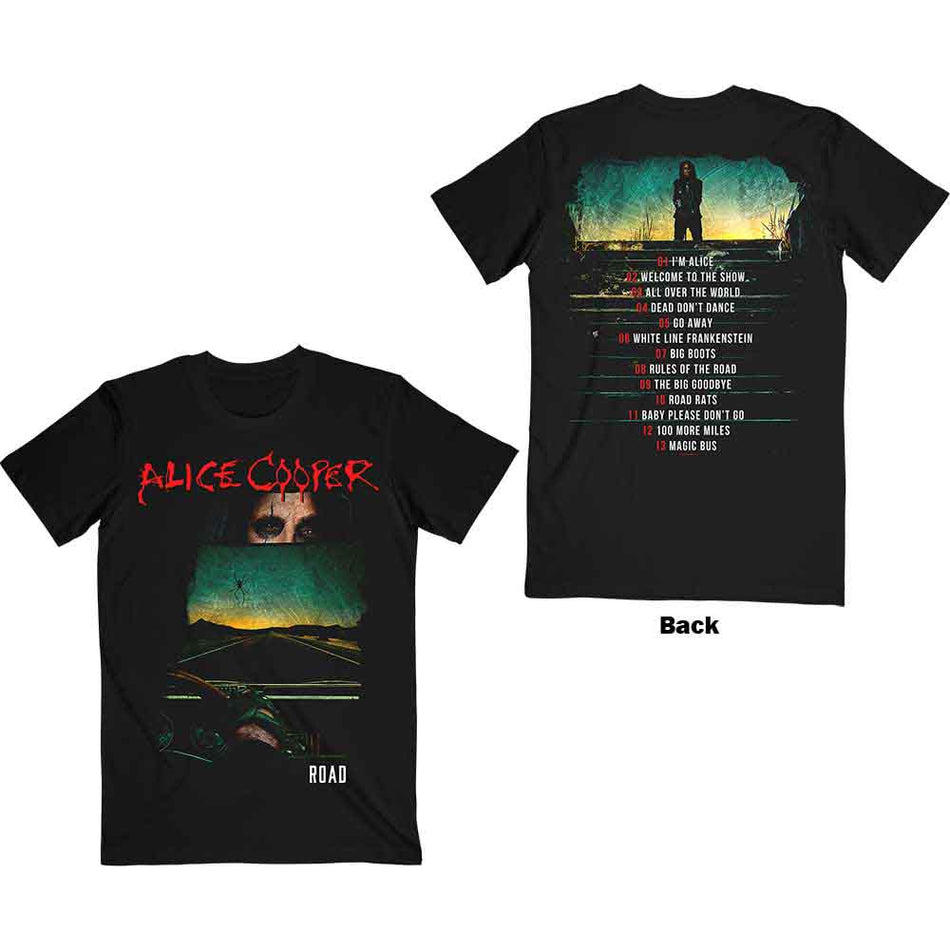 Alice Cooper Road Cover Tracklist Black