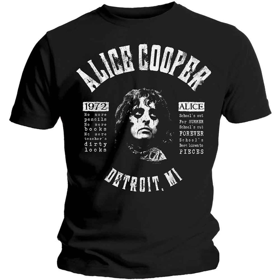 Alice Cooper School's Out Lyrics Black