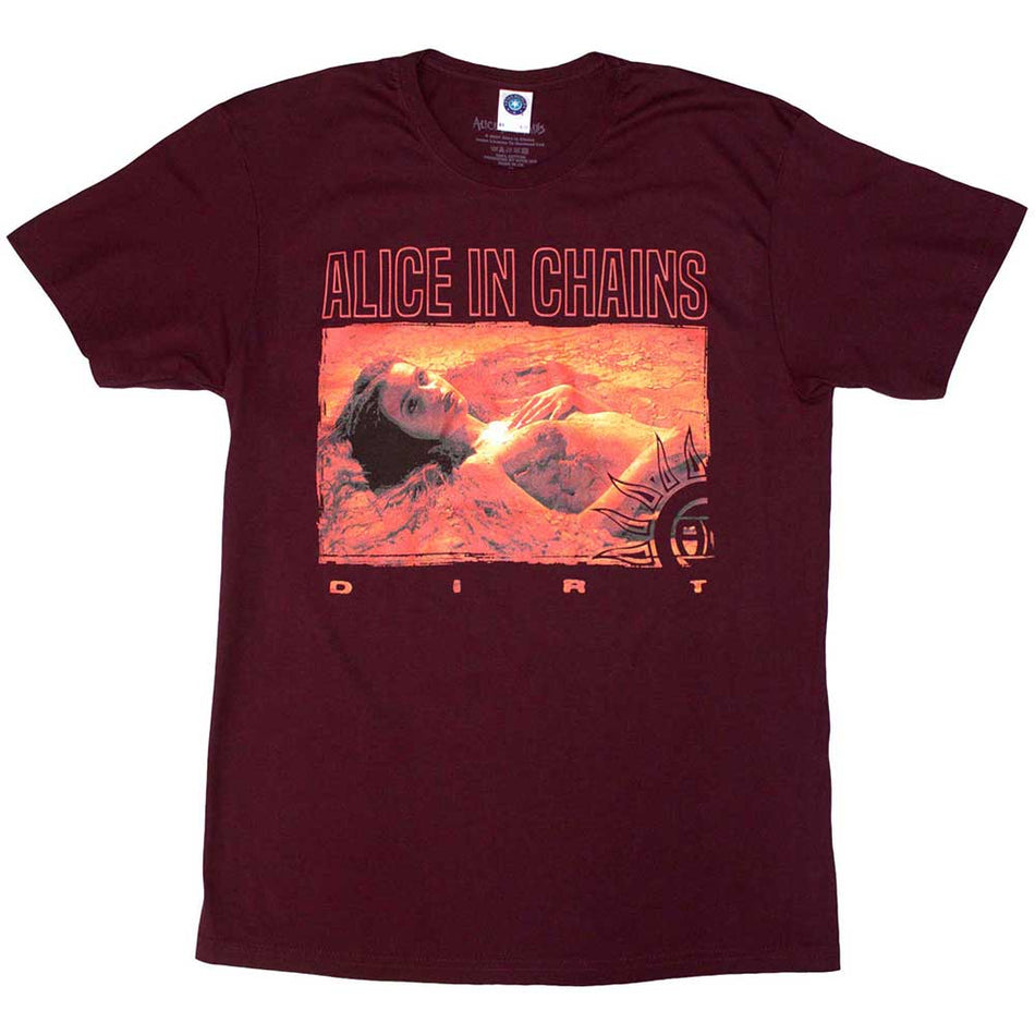 Alice In Chains Dirt Orange Red