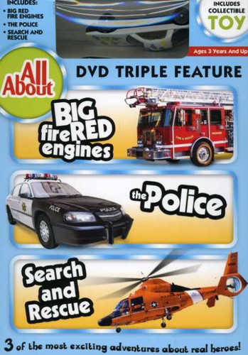 All About: Fire Engines Police Search & Rescue - DVD