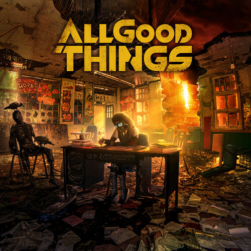 All Good Things A Hope In Hell (Translucent Orange & Black Vinyl) - Double Record Album - Vinyl LP
