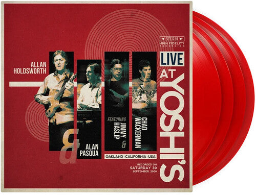 Allan Holdsworth Live At Yoshi's - 4-Disc Record Album - Vinyl LP