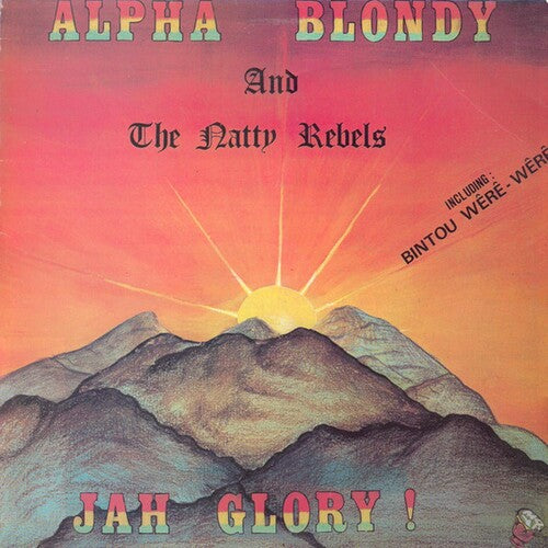 Alpha Blondy Jah Glory - Record Album - Vinyl LP