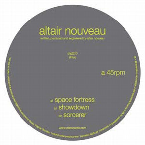 Altair Nouveau Space Fortress - Record Album - Vinyl LP
