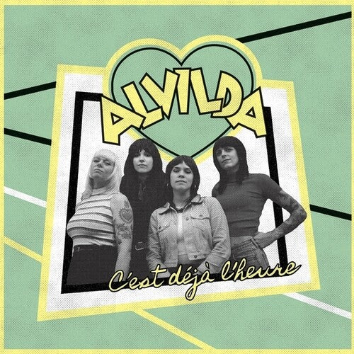Alvilda C'Est Deja L'Heure - Record Album - Vinyl LP